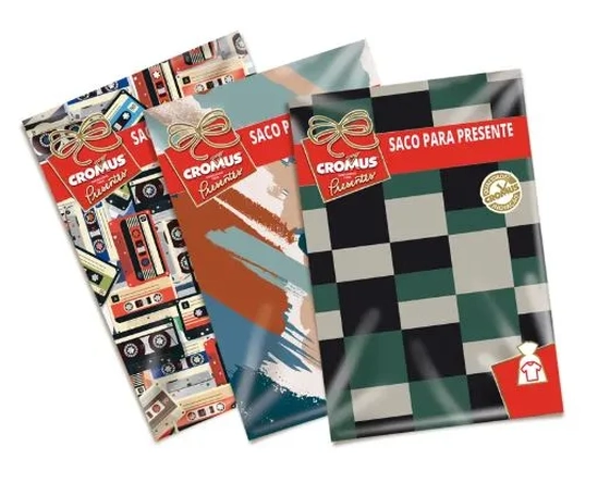 99005436 SACO P/PRESENTE METAL/PEROL 45X59 CASUL/MASCUL C/25