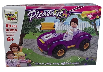 TK-1411 CONJUNTO BLOCOS DE MONTAR DE PLASTICO