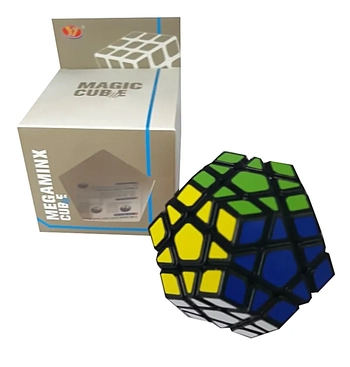 YJ8374 CUBO MAGICO MEGAMINX ADESIVADO