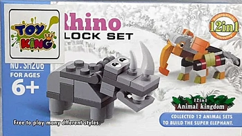 TK-1414 CONJUNTO BLOCOS DE MONTAR DE PLASTICO