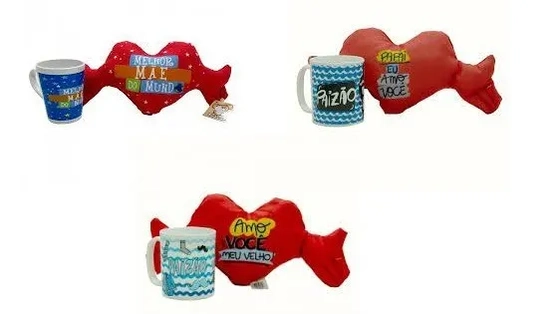 M284-M-K CORACAO EST PP PAI C/CANECA