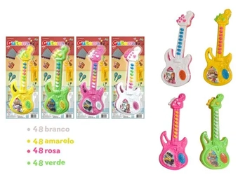 TK-1918 GUITARRA DE PLASTICO A PILHA