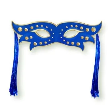 1210 MASCARA AZUL C/CHICOTE