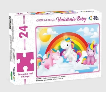 2157 QC QUEBRA-CABECA UNICORNIO BABY C/24PCS