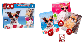 2979 QC QUEBRA-CABECA PROGRESSIVO PETS 30/45/56PCS