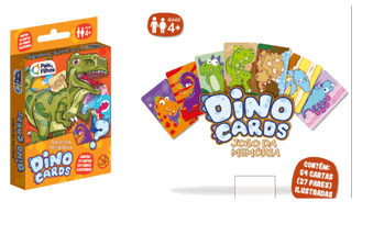 7221 JOGO DA MEMORIA DINOCARDS