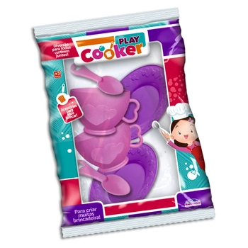 7779 KIT C/02 XICARAS . 02 PIRES E 02 COLHERES PLAY COOKER