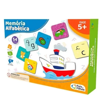 2814 JOGO DA MEMORIA ALFABETICA