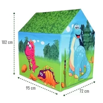 DMT5885 BARRACA CASA DINOSSAURO 95X72X102CM