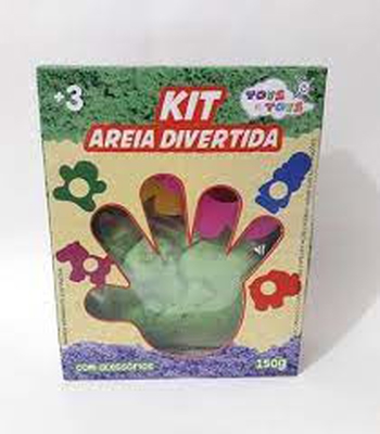 422404 KIT AREIA DE MODELAR 300G COM ACESSORIO