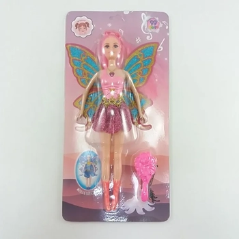 DOLL-17011 BONECA EM PLASTICO COM ACESSORIOS