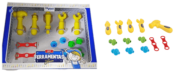 3402 KIT FERRAMENTAS JR C/ACESSORIOS