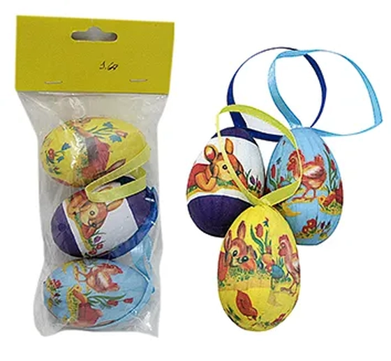 BF1086OVO DE ISOPOR C/3 4X6CM