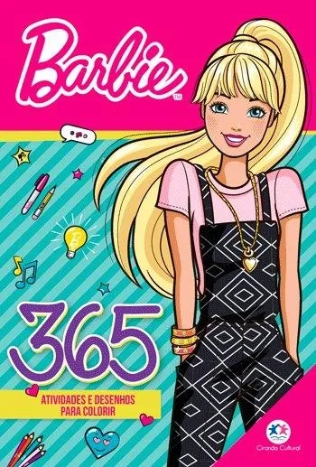 89759 LIVRO BARBIE - 365 ATIVIDADES E DESENHOS PARA COLORIR