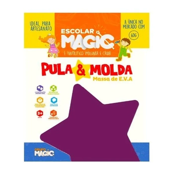 17352 MASSA DE MODELAR ROXO