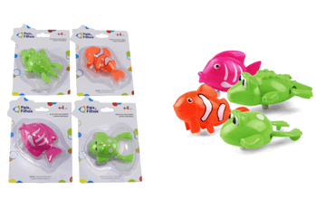 4051 BRINQUEDO PARA BANHO - ANIMAIS MARINHOS SORTIDOS