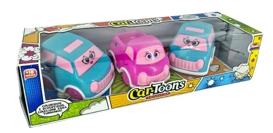 358 CAR TOONS TRIO