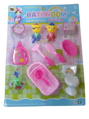 TK-2077 CONJUNTO BANHEIRO DE PLASTICO