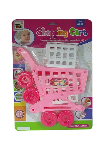 TK-2016 CARRINHO DE COMPRAS DE PLASTICO C/ACESSORIOS