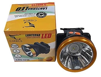CRS-3230 LANTERNA MANUAL RECARREGAVEL