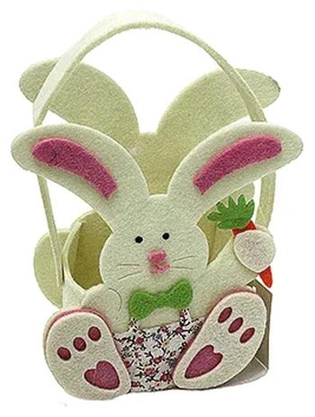 BF2679 CESTINHA DE PASCOA DE FELTRO