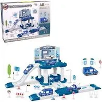 WB7971 PISTA ESTACIONAMENTO CARROS POLICIA