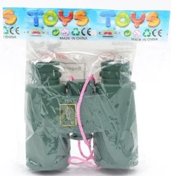 TOYS-180096 BINOCULO EM PLASTICO