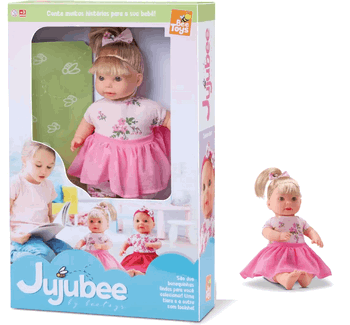 898 BONECA JUJUBEE C/CABELO