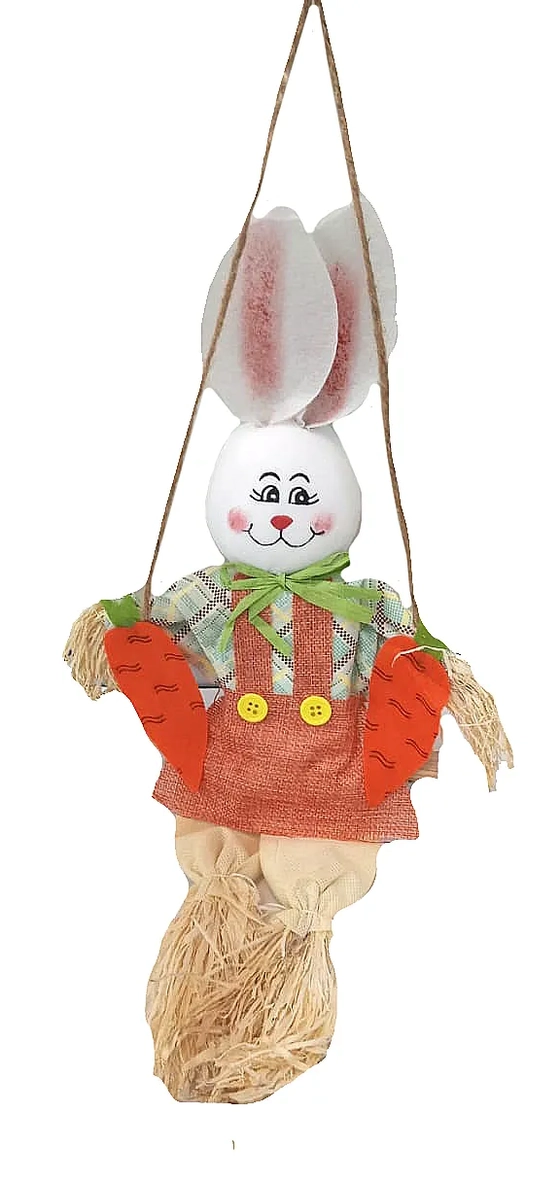 BF1201 - COELHO NO BALANÇO 23X41CM