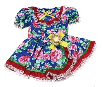 1717M VESTIDO JUNINO INFANTIL S/CALCA M