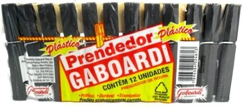 PRENDEDOR PLASTIO C/12 GABOARDI