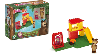 0025 MASHA E O URSO BLOCOS - PARQUE C/BALANCO