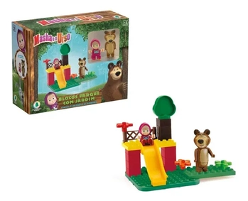 0030 MASHA E O URSO BLOCOS - PARQUE C/JARDIM