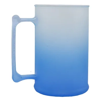 2161 CANECA CHOPP DEGRADE 500ML AZUL