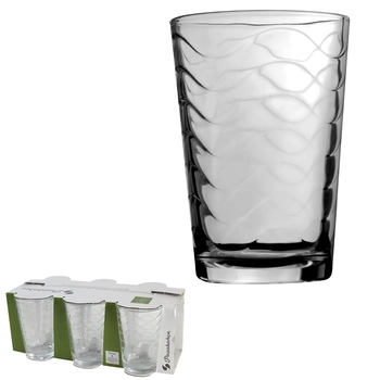 52644-1114238 CONJUNTO DE COPOS TOROS AGUA C/6 205ML