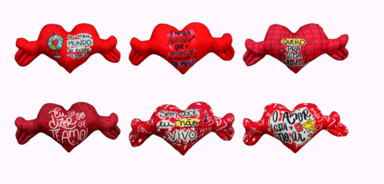 M284M CORACAO PP MAE ESTAMPADOS