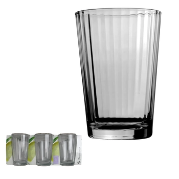 52952-1114235 CONJUNTO DE COPOS LINEA AGUA 6PCS 210ML