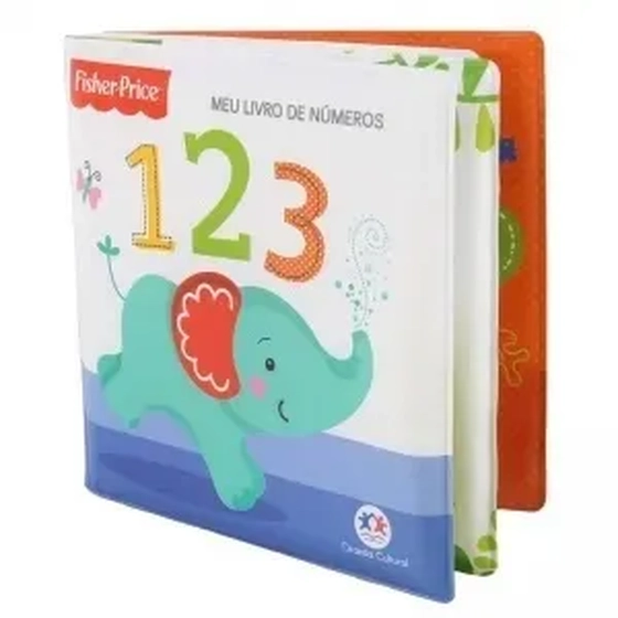 90373 LIVRO DE BANHO FISHER PRICE - NUMEROS