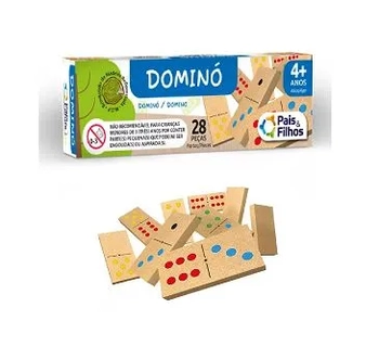 10772 DOMINO EM MADEIRA