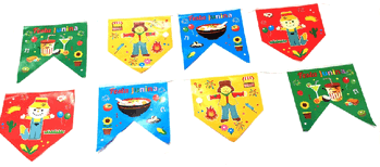 J-51 ENFEITE DECORATIVO JUNINO