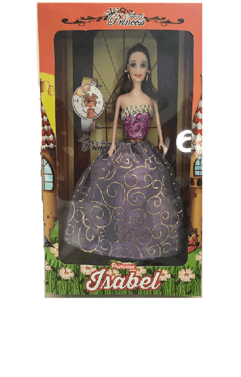 E2001 BONECA NA CAIXA - PRINCESA ISABEL