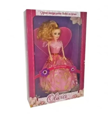 E2003 BONECA NA CAIXA - PRINCESA OLIVIA