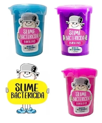 3662 SLIME MENINO MALUQUINHO BAC POTE 180G 1X24 BRILHO