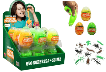 3581 OVO SURPRESA 98G 4X18 INSETOS PEGAJOSOS