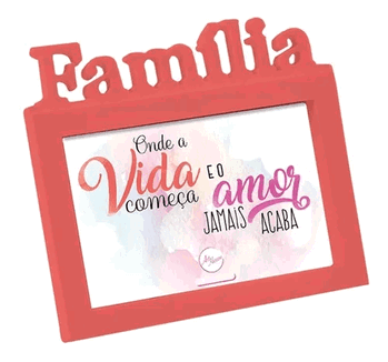 914 PORTA RETRATO PLASTICO 10X15CM FAMILIA