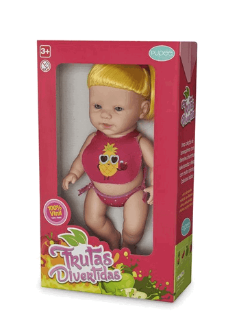 1085 FRUTAS DIVERTIDAS ABACAXI