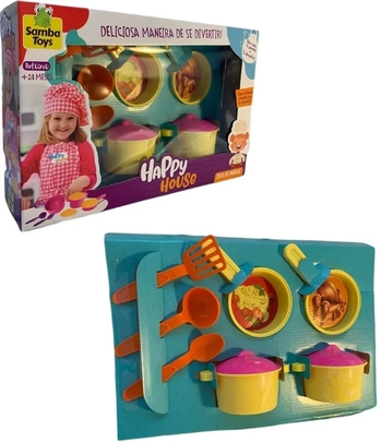 0540 HAPPY HOUSE- JOGO DE PANELAS