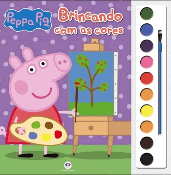 83306 LIVRO PEPA PIG BRINCANDO COM AS CORES