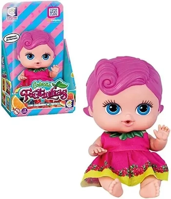 2511 BONECA FRUTINHAS GROSELHA