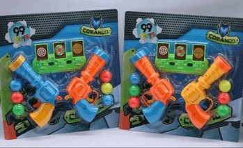 TOYS-190623 LANCA BOLAS EM PLASTICO